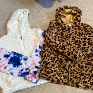 Girls 14/16 fleece sweaters